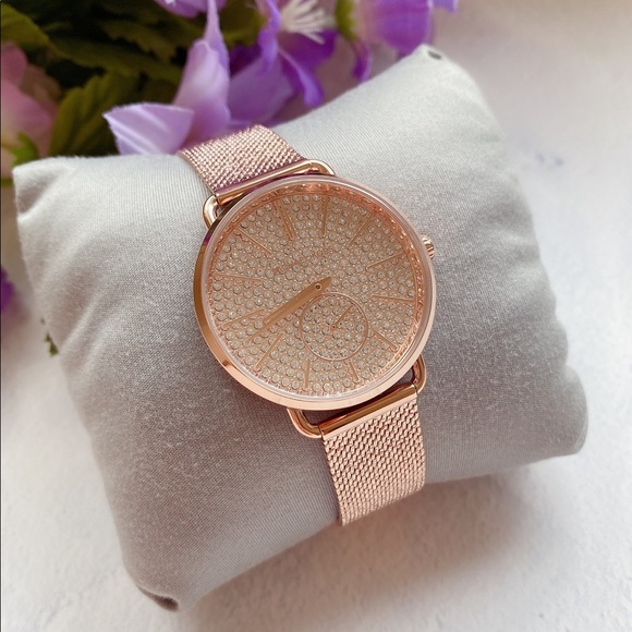 Michael Kors Portia Mesh Bracele watch - Picture 3 of 6